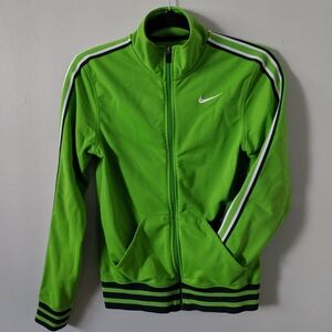 Nike Lime Green Track Jacket